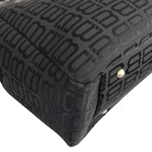 BALENCIAGA Black Canvas Logo Tote Bag black - Picture 11 of 12